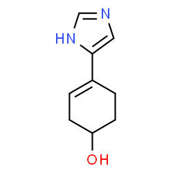 3-Cyclohexen-1-ol,4-(1H-imidazol-4-yl)- (9CI) Structure
