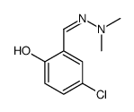 4-氯-2-[[(二甲基肼基)甲基]苯酚结构式