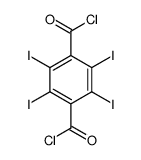 2,3,5,6-tetraiodobenzene-1,4-dicarbonyl chloride Structure