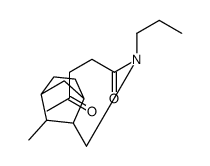 N-[(2-methyl-3-bicyclo[2.2.1]heptanyl)methyl]-4-oxo-N-propylpentanamide Structure