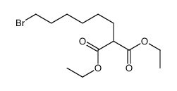 diethyl 2-(6-bromohexyl)propanedioate Structure