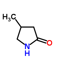 4-甲基-2-吡咯烷酮结构式