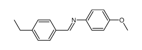 1-(4-ethylphenyl)-N-(4-methoxyphenyl)methanimine Structure