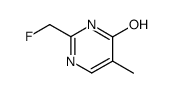 4-Pyrimidinol, 2-(fluoromethyl)-5-methyl- (6CI,8CI) Structure