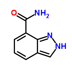 1H-7-甲酰基吲唑结构式