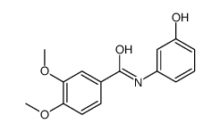 N-(3-hydroxyphenyl)-3,4-dimethoxybenzamide Structure