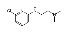 N-(6-chloropyridin-2-yl)-N',N'-dimethylethane-1,2-diamine结构式