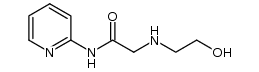 Acetamide, 2-[(2-hydroxyethyl)amino]-N-2-pyridinyl- (9CI) structure