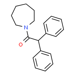 1-(azepan-1-yl)-2,2-diphenylethanone结构式