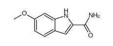 6-methoxy-1H-indol-2-carboxamide Structure