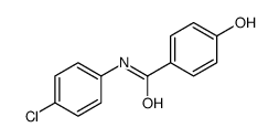 N-(4-chlorophenyl)-4-hydroxybenzamide Structure