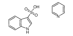 1H-indole-3-sulfonic acid pyridinium salt Structure