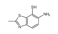 6-Amino-2-methyl-1,3-benzothiazole-7-thiol Structure
