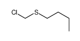 1-(chloromethylsulfanyl)butane结构式