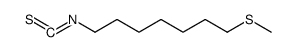 7-(methylthio)heptyl isothiocyanate结构式