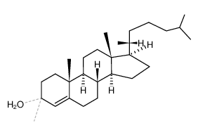 3ξ-methylcholest-4-en-3-ol Structure