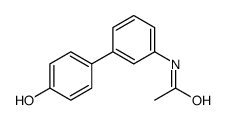 N-[3-(4-hydroxyphenyl)phenyl]acetamide Structure