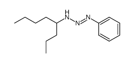 (E)-3-(octan-4-yl)-1-phenyltriaz-1-ene Structure