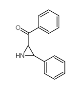 Methanone,phenyl(3-phenyl-2-aziridinyl)-结构式
