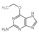 6-乙氧基-9H-嘌呤-2-胺结构式