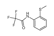 trifluoro-N-(2-methylthiophenyl)acetamide Structure