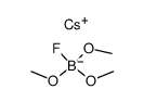 Cs (trimethoxy)fluoroborate结构式