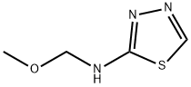 1,3,4-Thiadiazol-2-amine,N-(methoxymethyl)-结构式