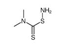 amino N,N-dimethylcarbamodithioate结构式