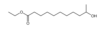 10-hydroxy-undecanoic acid ethyl ester Structure