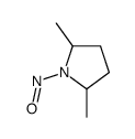 2,5-DIMETHYL-N-NITROSOPYRROLIDINE structure
