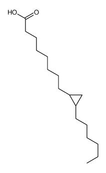 9,10-methylenehexadecanoic acid结构式