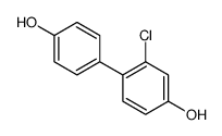 [1,1-Biphenyl]-4,4-diol,2-chloro-(9CI) structure
