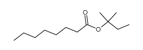 Octanoic acid, 1,1-dimethylpropyl ester picture