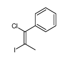 (1-chloro-2-iodoprop-1-enyl)benzene结构式