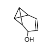 Tricyclo[4.1.0.02,7]hept-4-en-3-ol结构式