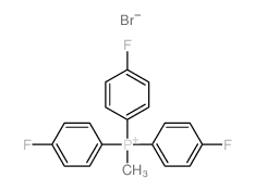 Phosphonium,tris(4-fluorophenyl)methyl-, bromide (1:1)结构式