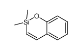 2,2-dimethyl-1,2-benzoxasiline结构式