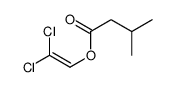 2,2-dichloroethenyl 3-methylbutanoate Structure