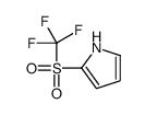 2-(trifluoromethylsulfonyl)-1H-pyrrole Structure