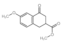 2-Naphthalenecarboxylicacid, 1,2,3,4-tetrahydro-6-methoxy-4-oxo-, methyl ester picture