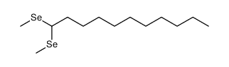 1,1-bis(methylseleno)undecane结构式