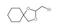 2-(bromomethyl)-1,3-dioxaspiro[4.5]decane Structure