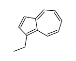 1-ethylazulene结构式