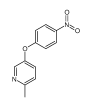 5-(4-nitrophenoxy)-2-picoline Structure