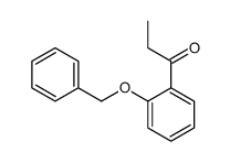 1-(2-phenylmethoxyphenyl)propan-1-one结构式