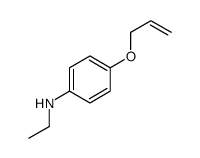 Benzenamine, N-ethyl-4-(2-propenyloxy)- (9CI)结构式