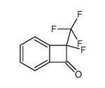 8-fluoro-8-(trifluoromethyl)bicyclo[4.2.0]octa-1,3,5-trien-7-one Structure