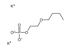 Dipotassium 2-butoxyethyl phosphate Structure