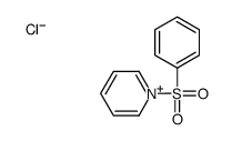 1-(benzenesulfonyl)pyridin-1-ium,chloride结构式