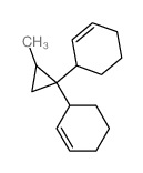 Cyclohexene,3,3'-(methylcyclopropylidene)bis- (9CI) Structure